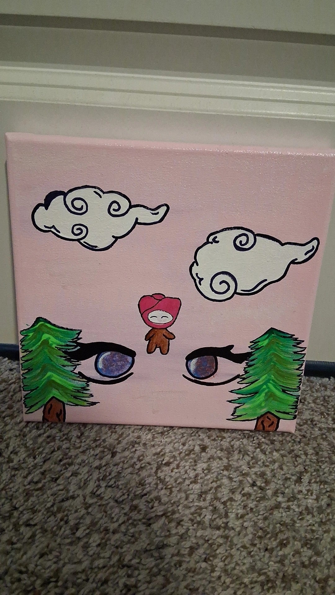 Mysterious Spirit mini painting