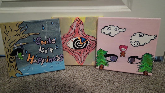 Mysterious Spirit mini painting
