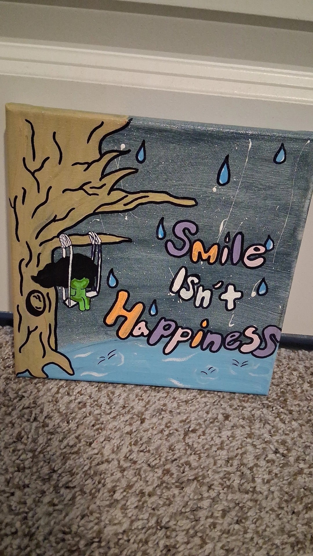 Mysterious Spirit mini painting