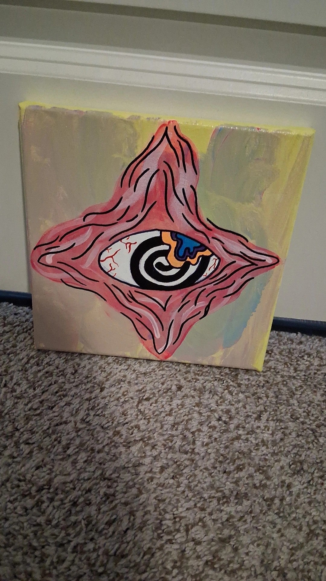 Mysterious Spirit mini painting